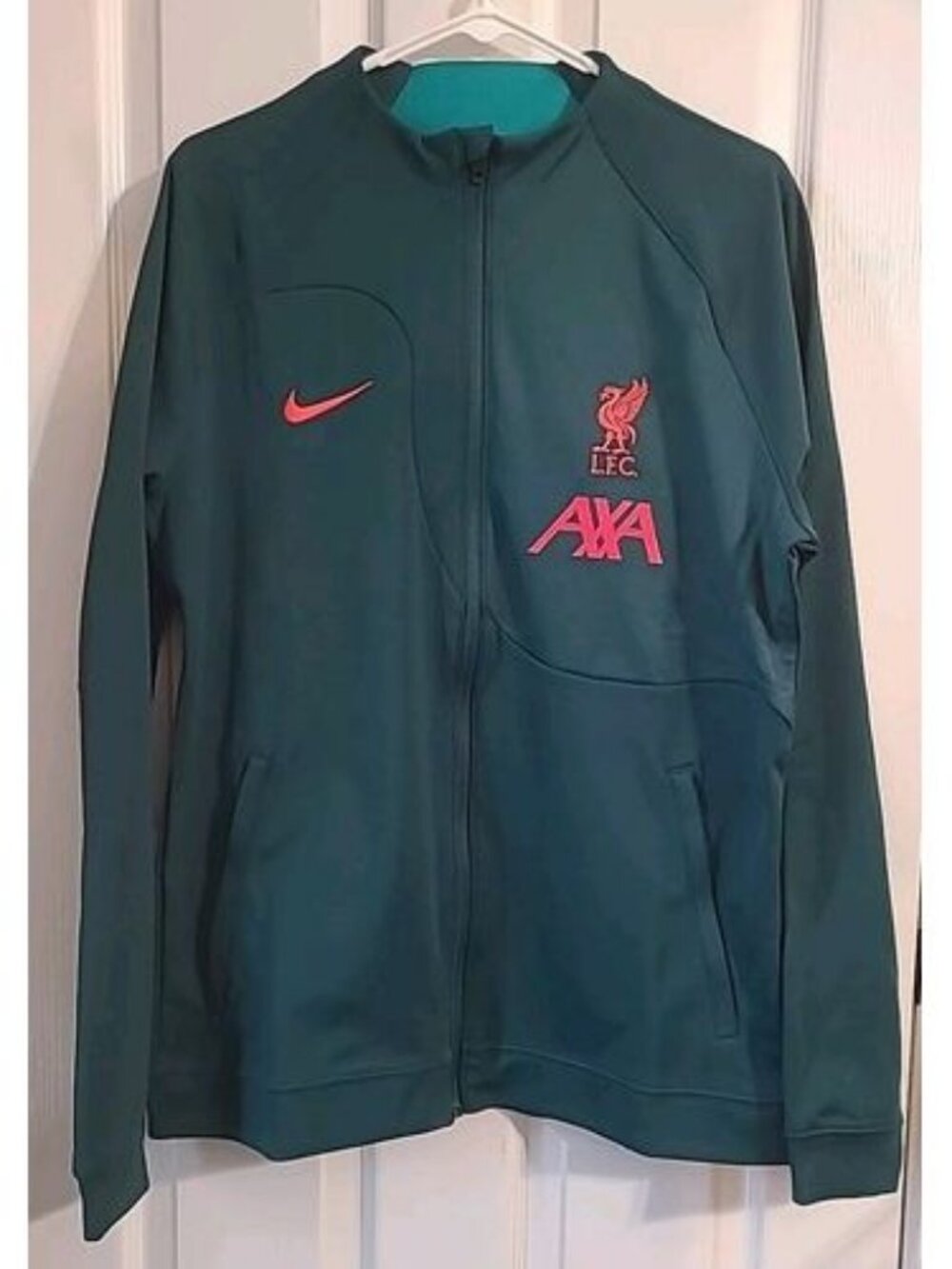 Nike Liverpool Academy Pro Anthem Men Size M Slim Fit Full Zip Jacket DJ9666-379